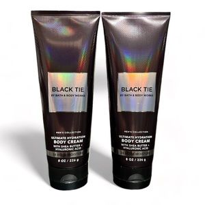 2 Bath & Body Works Black Tie Ultimate Hydration Body Cream!